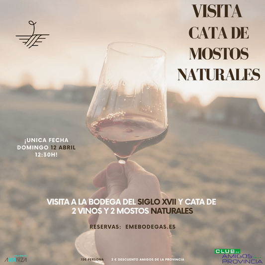 Visita vino y mostos naturales